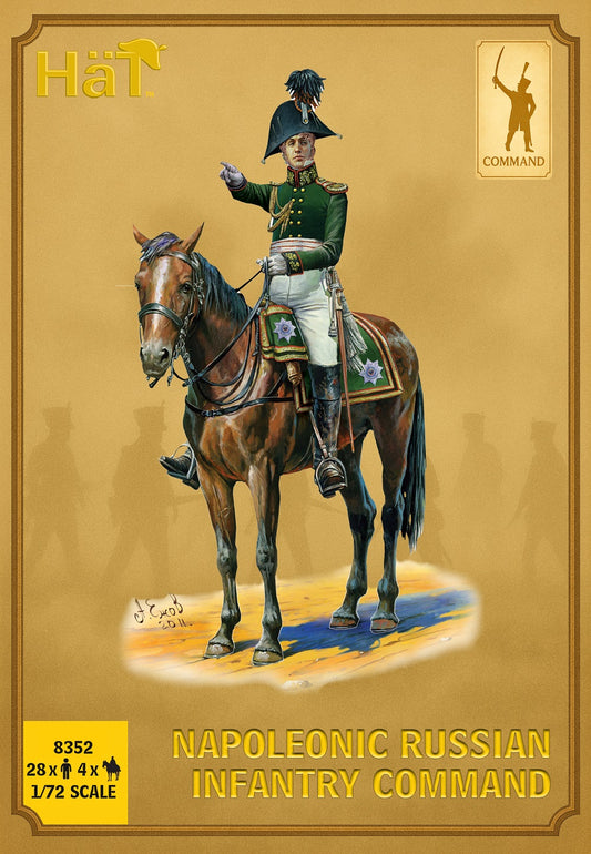 HAT 8352 Napoleonic Russian Infantry Command 1:72