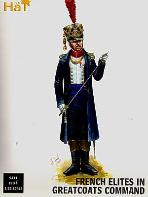 HAT Industrie HAT9311 1:32 French Elites in Greatcoats Command