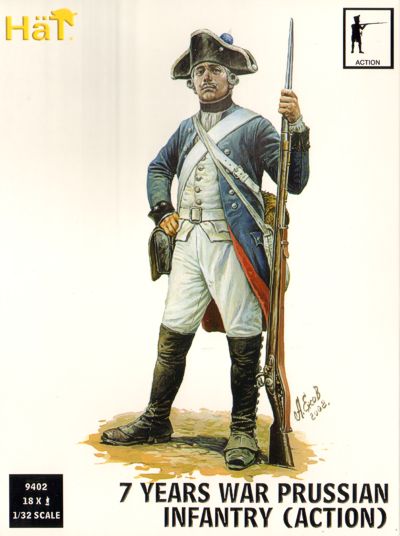 HAT Industrie HAT9402 1:32 Prussians in action Seven Years War/7YW