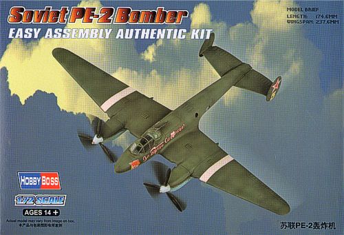 Hobby Boss HB80296 1:72 Petlyakov Pe-2 Bomber