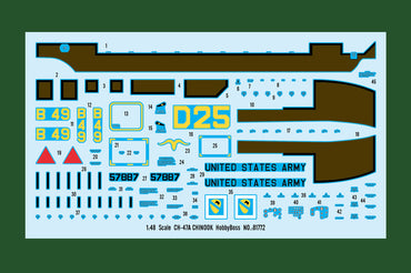 Hobby Boss HB81772 1:48 Boeing CH-47A Chinook