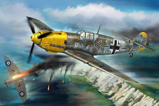Hobby Boss HB81809 1:18 Messerschmitt Bf-109E-4 Sept 1940 1:72