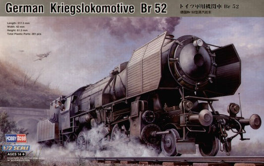 Hobby Boss HB82901 1:72 BR-52 Kriegslocomotive