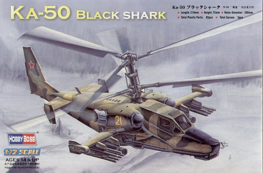 Hobby Boss HB87217 1:72 Kamov Ka-50 Hokum
