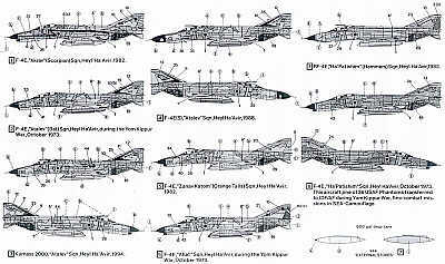 Hi Decal HD72025 1:72 McDonnell F-4E/RF-4E/F-4E