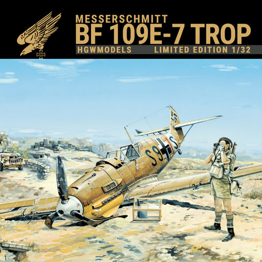 HGW HGW103201 Messerschmitt Bf-109E-7 Trop 1:32