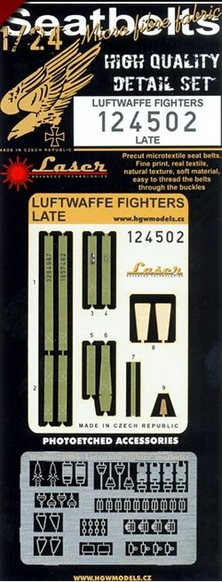 HGW HGW124502 1:24 Luftwaffe Fighters