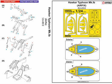 HGW HGW124803 1:24 HAWKER TYPHOON MK.IB