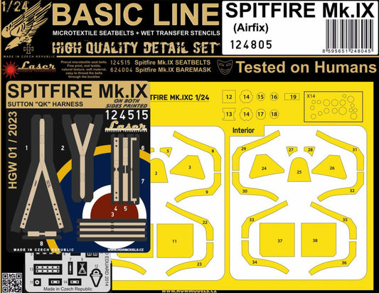HGW HGW124805 1:24 Supermarine SPITFIRE MK.IXc
