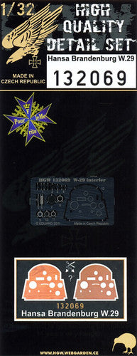HGW HGW132069 1:32 Hansa-Brandenburg W.29 Photo-etched