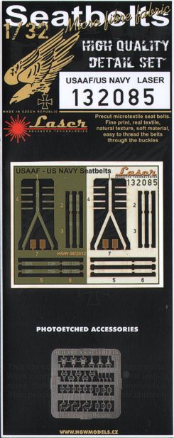 HGW HGW132085 1:32 USAAF and USN seat-belts