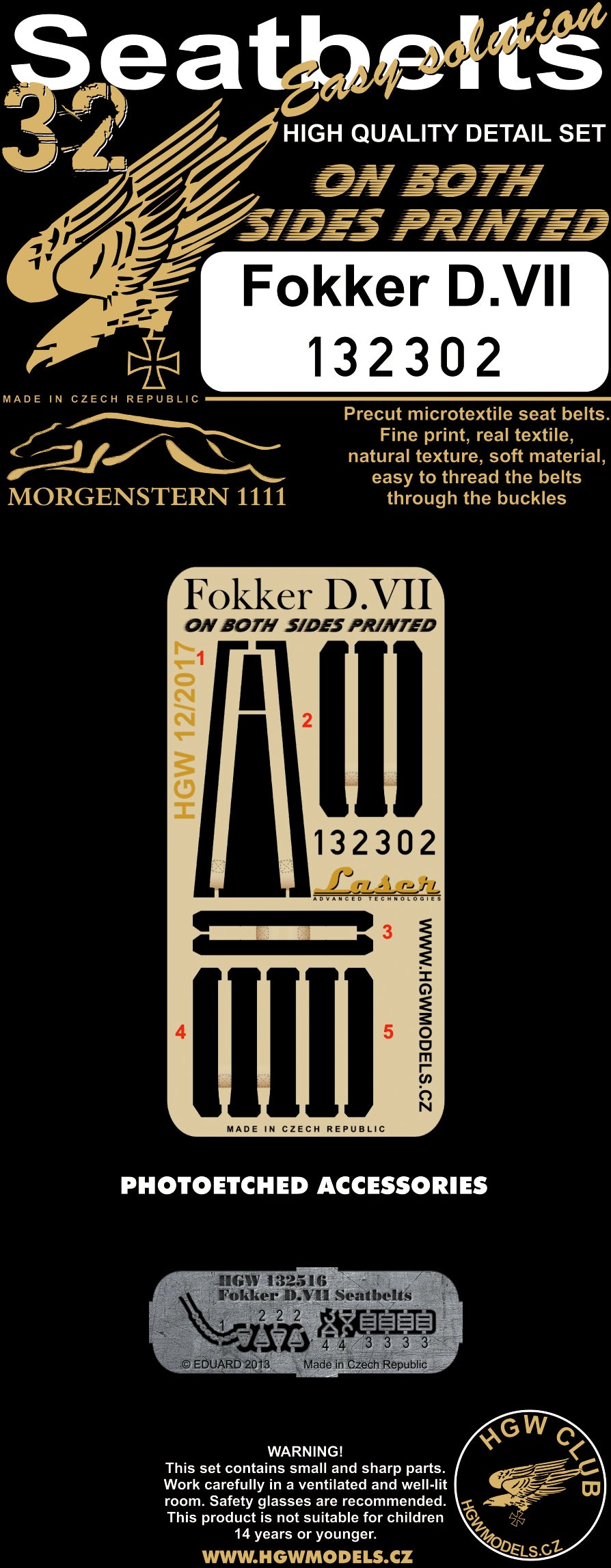 HGW HGW132302 1:32 Fokker D.VII