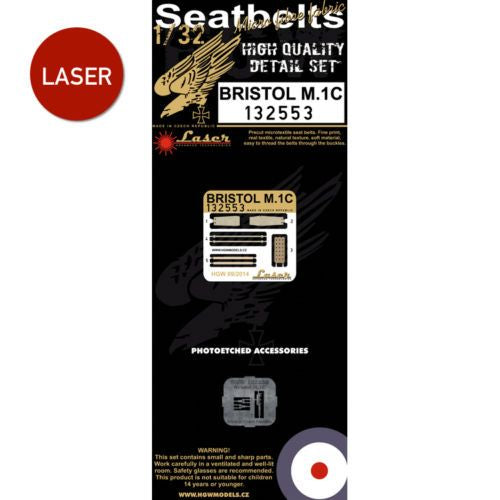 HGW HGW132553 1:32 Bristol M.1C