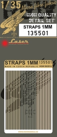 HGW HGW135501 1:35 Straps 1mm
