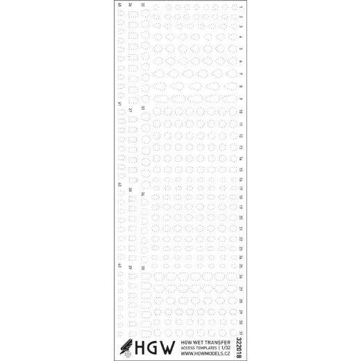 HGW HGW322018 1:32 Access Templates