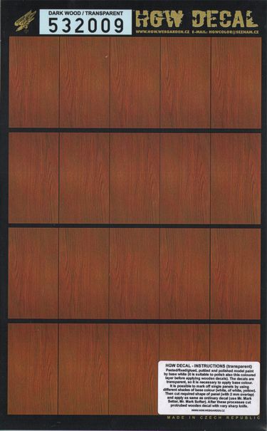 HGW HGW532009 1:32 DARK WOOD TRANSPARENT