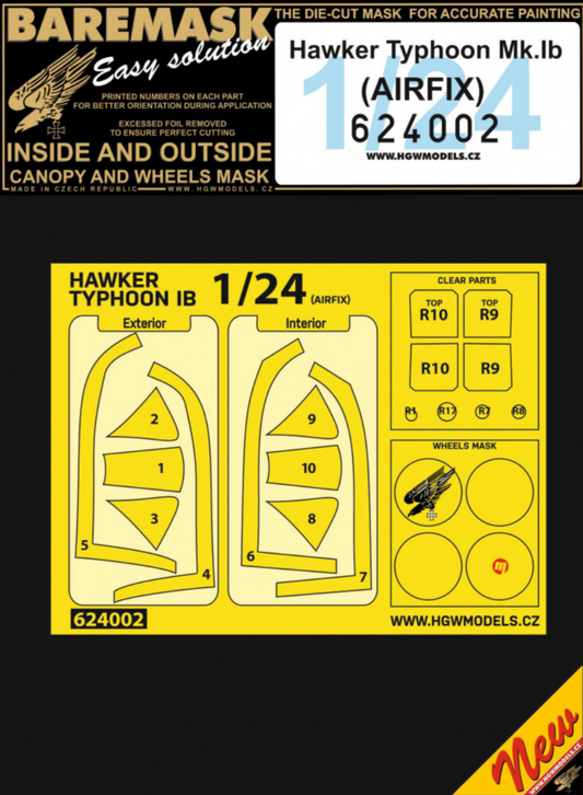 HGW HGW624002 1:24 HAWKER TYPHOON Mk.IB