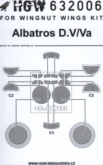 HGW HGW632006 1:32 Albatros D.V/D.Va