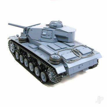 Henglong 1:16 German Panzer III (2.4GHz + Shooter + Smoke + Sound) 3848-1B