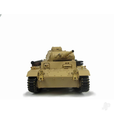 Henglong 1:16 German Tauch Panzer III (2.4GHz+Shooter+Smoke+Sound) 3849-1