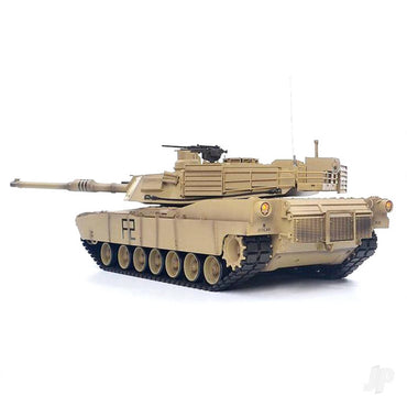 Henglong 1:16 U.S. M1A2 Abrams with Infrared Battle System (2.4GHz + Shooter + Smoke + Sound) 3918-1B