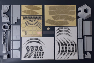 Hauler HLM35005 1:35 FuSE-65 Wurzburg Riese German radar station resin kit