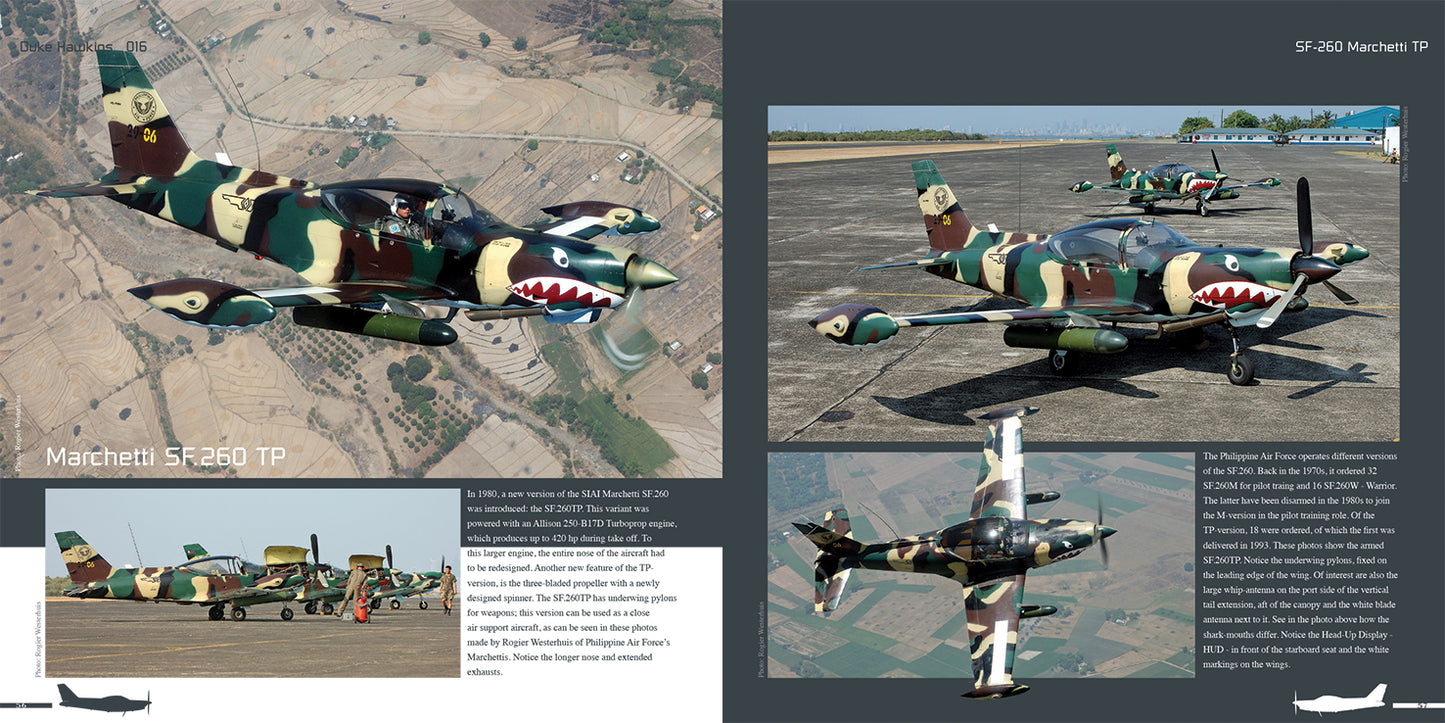 Duke Hawkins HMHDH-016 SIAI Marchetti SF-260 (D/M/W/TP Versions)