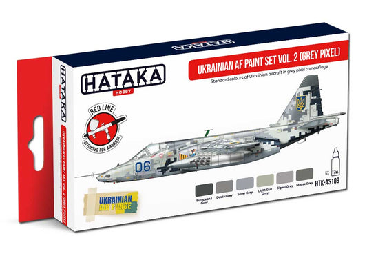 Hataka HTK-AS109 1:48 Ukrainian Air Force paint set vol