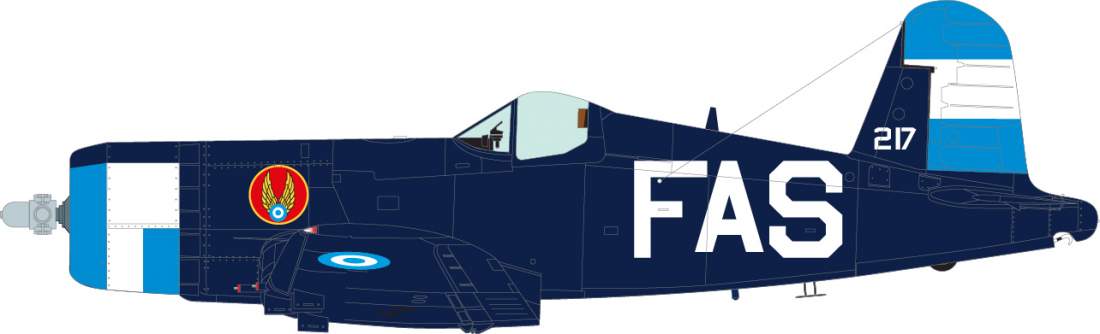 HAD Models HUN48267 1:48 Vought F4U-5 Corsairs Part 2