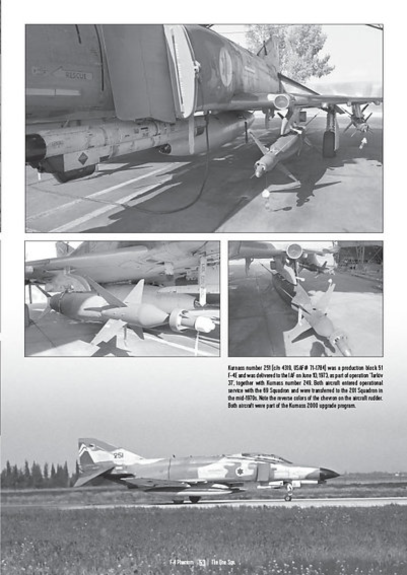 IsraDecal Studio IAFB-30 The One Squadron F-4E Phantom Book