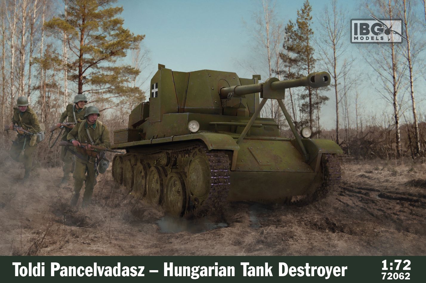 IBG Models IBG72062 1:72 Toldi Hungarian Tank Destroyer