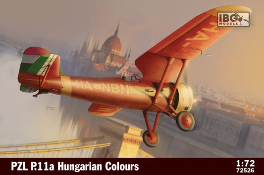 IBG Models IBG72526 1:72 PZL P.11a Hungarian Colours
