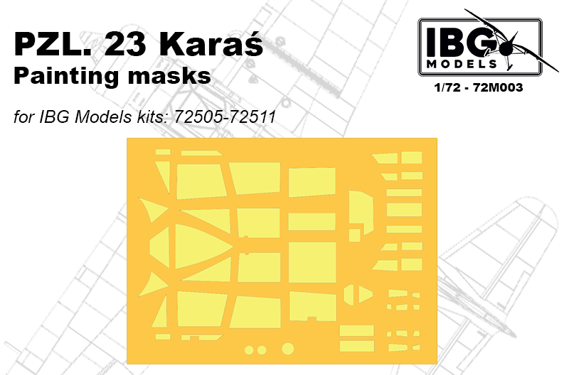 IBG Models IBG72M003 1:72 PZL P.23 Karas
