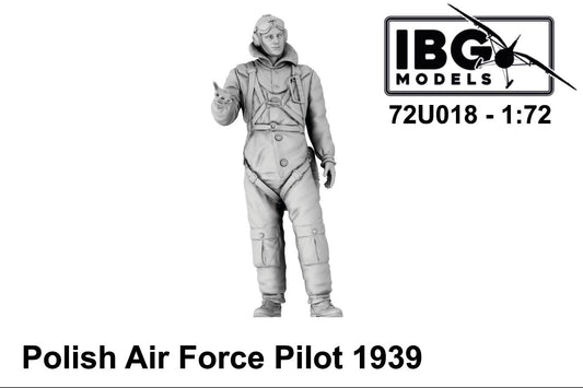 IBG Models IBG72U018 1:72 Polish Air Force Pilot 1939