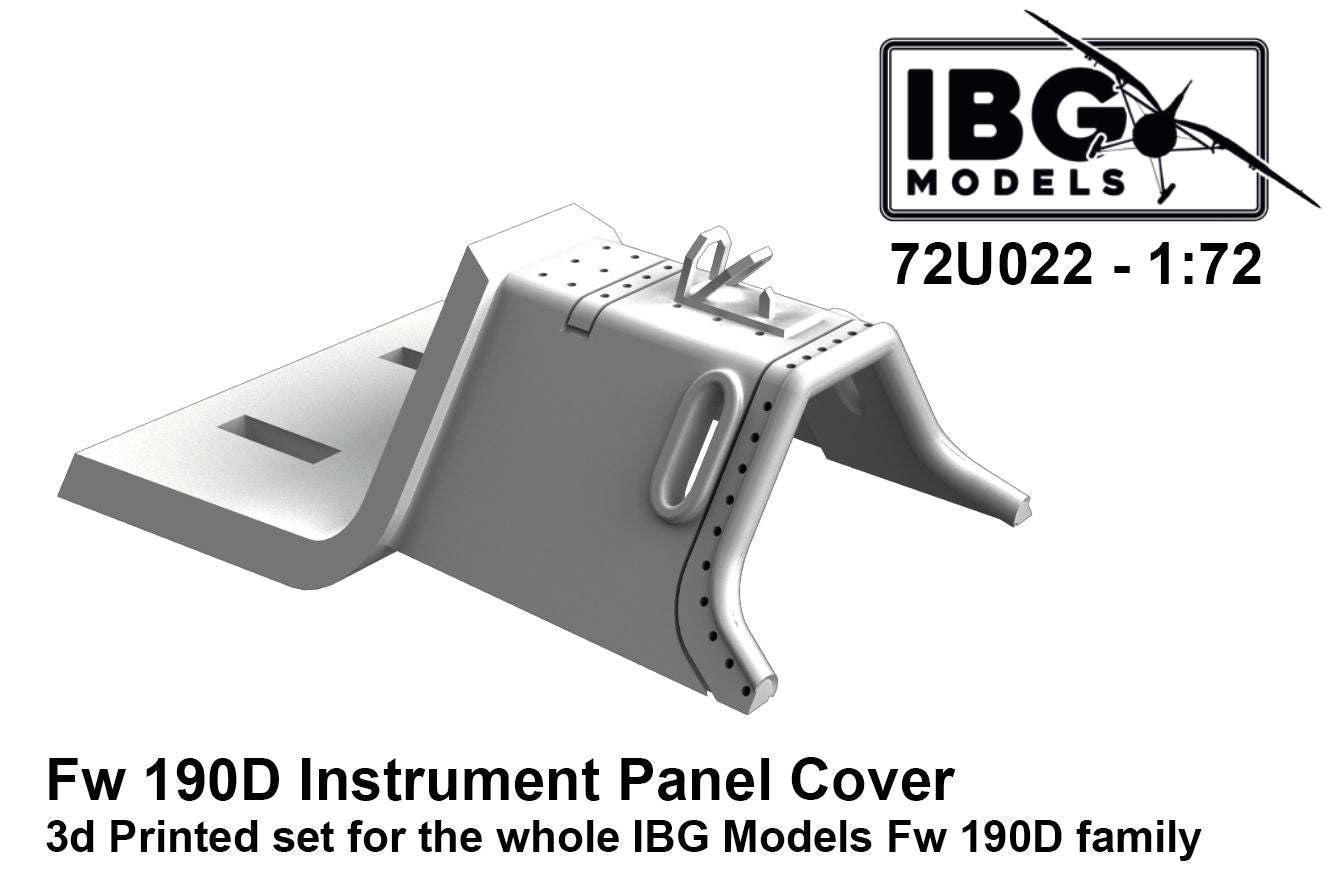 IBG Models IBG72U022 1:72 Focke-Wulf Fw-190D Instrument Panel Cover