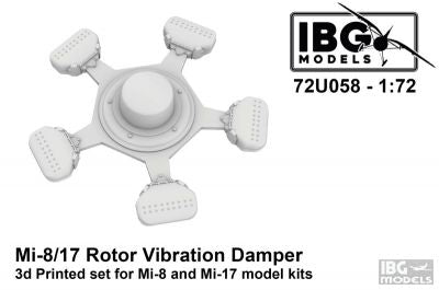 IBG Models IBG72U058 1:72 Mil Mi-8 and Mi-17 Vibration Dampers