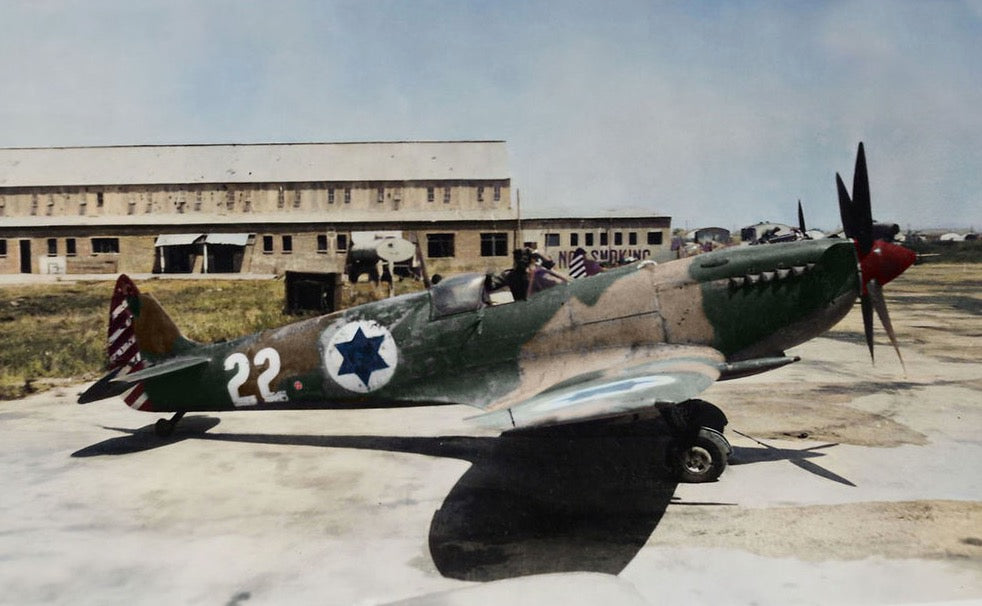 IsraDecal Studio IC-24001 Spitfire Mk.IX Wing Conversion 1:24