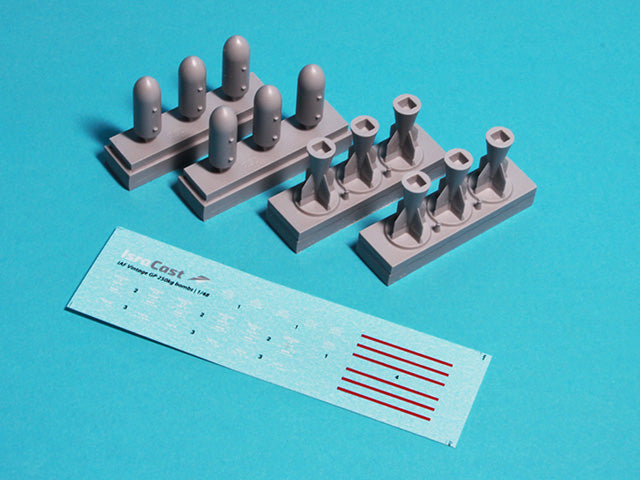 IsraDecal Studio IC-48048 1:48 IAF Vintage 250kg GP Bombs