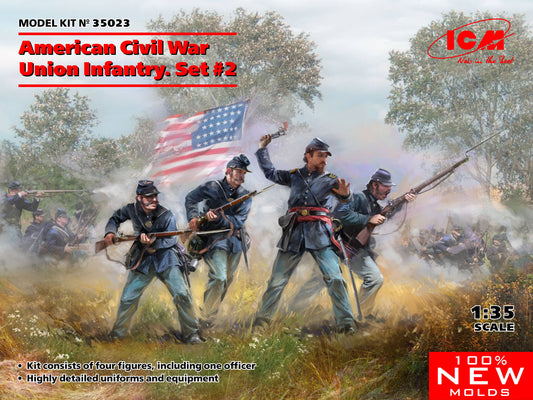 ICM UK ICM35023 1:35 Union Infantry American Civil War