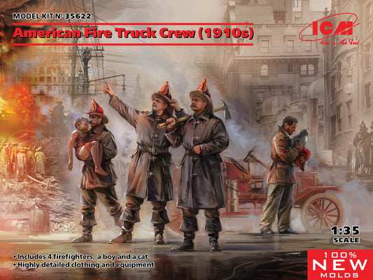 ICM UA ICM35622 1:35 American Fire Truck Crew