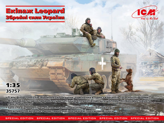 ICM ICM35757 Combat Units of the Armed Forces of Ukraine Tank Crew 1:35