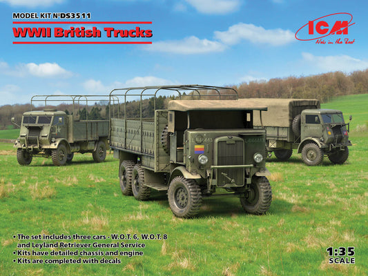 ICM UA ICMDS3511 1:35 WWII British Trucks