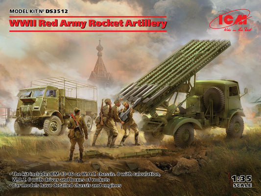ICM UA ICMDS3512 1:35 WWII Red Army Rocket Artillery