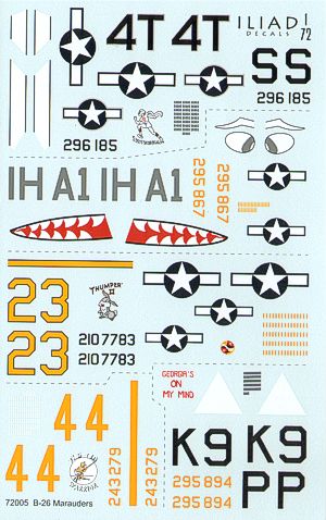 Iliad Design ILD72005 1:72 Martin B-26B Marauder
