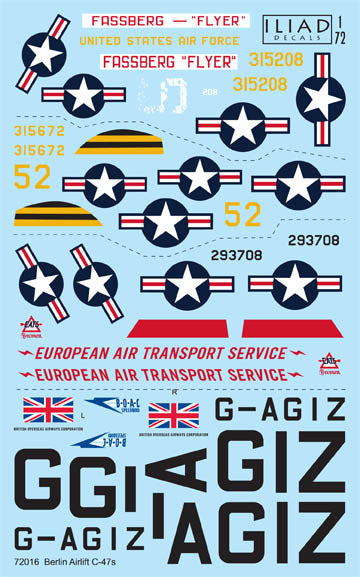 Iliad Design ILD72016 Berlin Airlift C-47A Fassberg Flyer 1:72