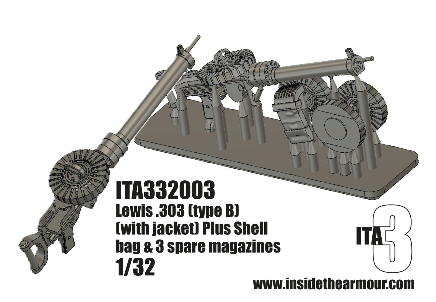 Inside the Armour ITA332003 1:32 Lewis .303