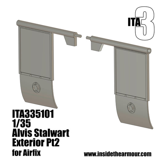 Inside the Armour ITA335101 1:35 Alvis FV622 STALWART part 2