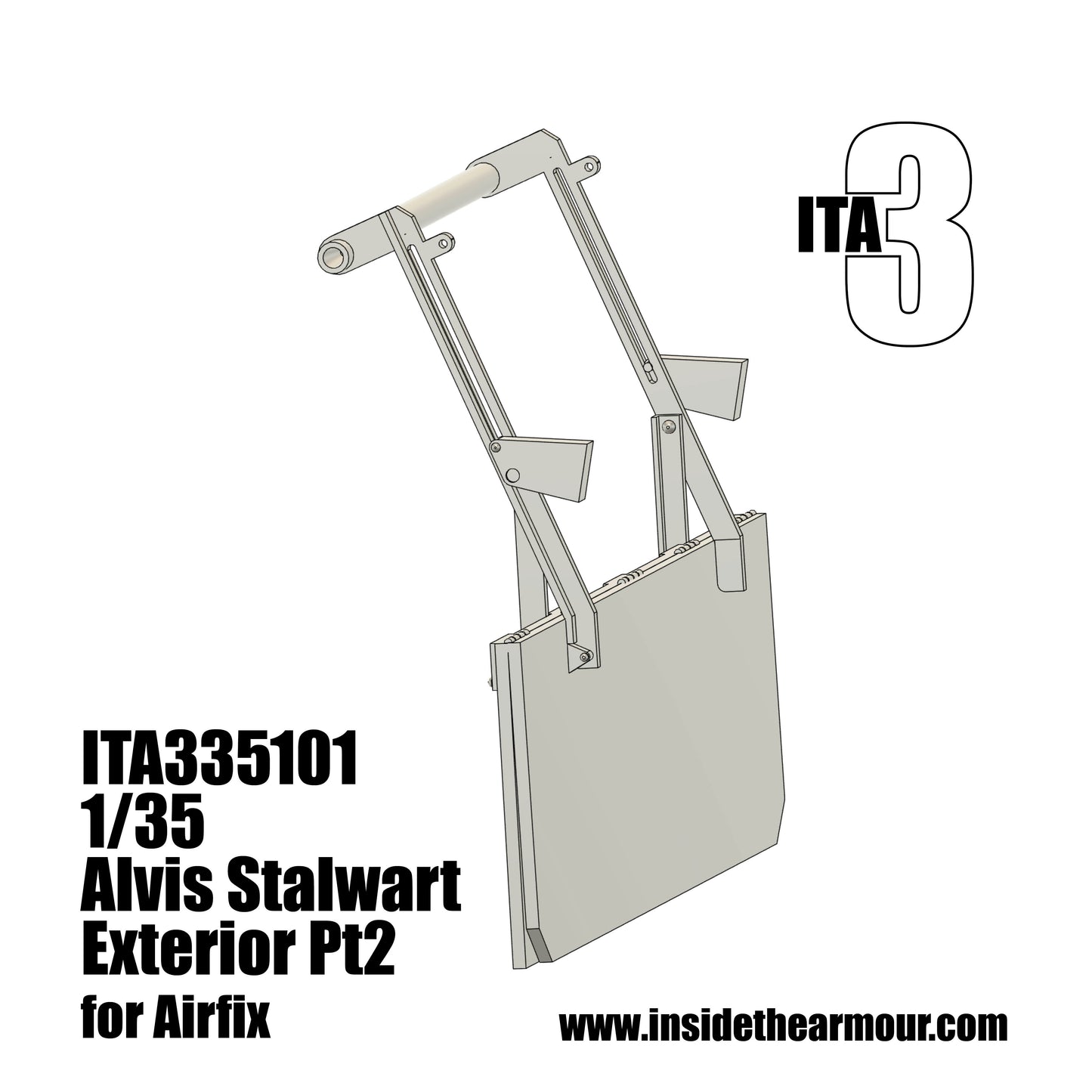Inside the Armour ITA335101 1:35 Alvis FV622 STALWART part 2