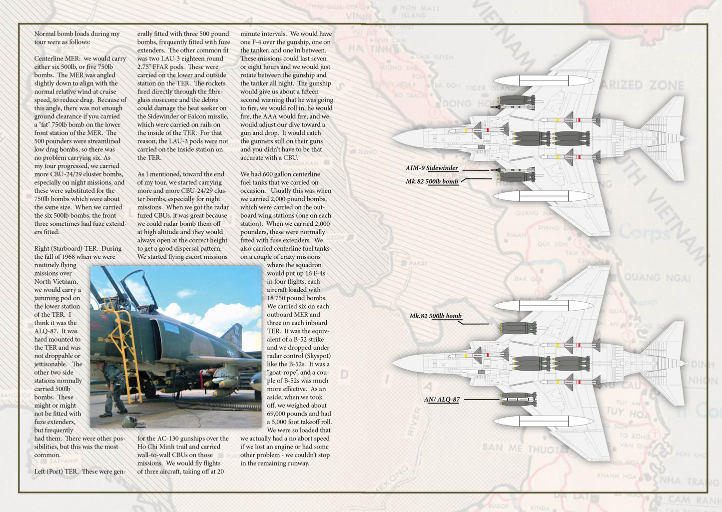 Inside the Armour ITAD7201 1:72 "13th TFS McDonnell F-4D Phantom's Over Vietnam"