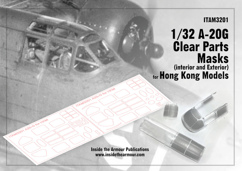 Inside the Armour ITAM32001 1:48 Douglas A-20G Havoc